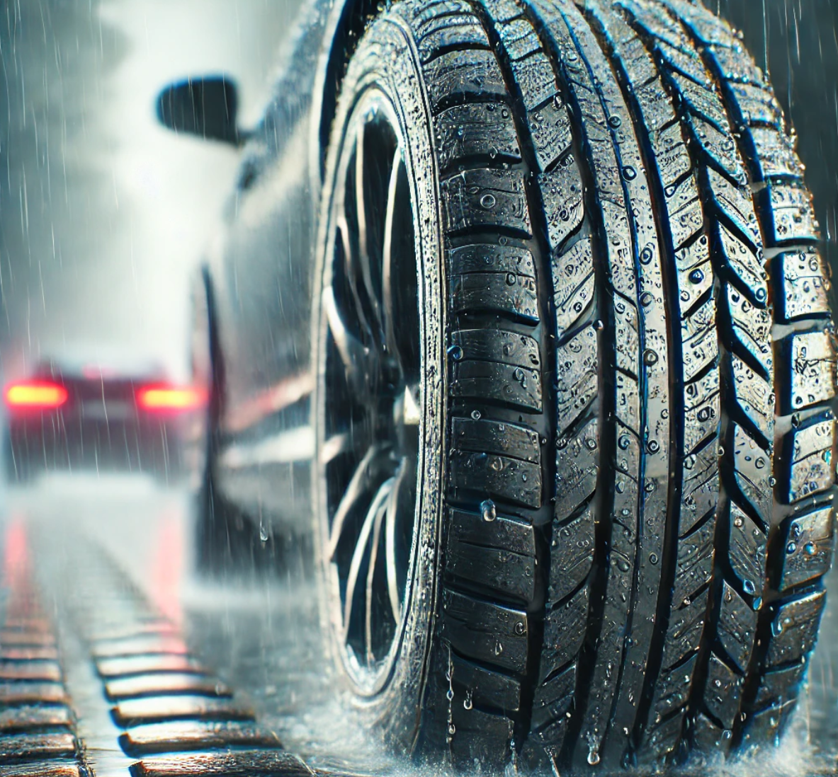 Conducción bajo lluvia