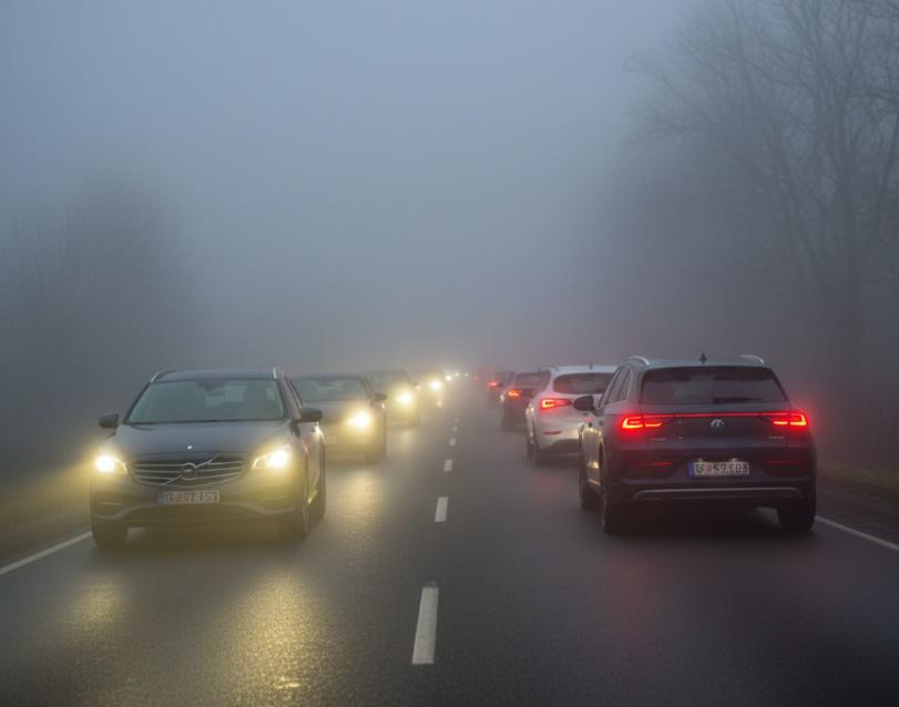 Consejos de conducción con niebla
